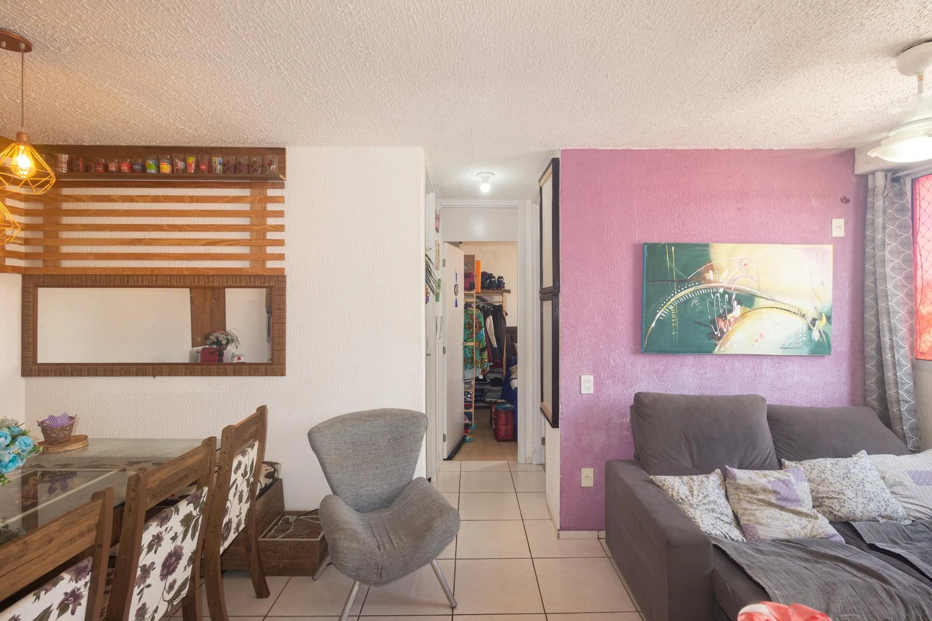 Furnished apartment, 42 m², with a washing machine — photo 20