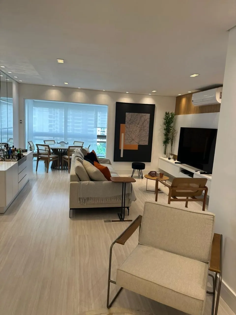 Floor-to-ceiling windows in a 3-bedroom apartment, 96 m² — photo 7