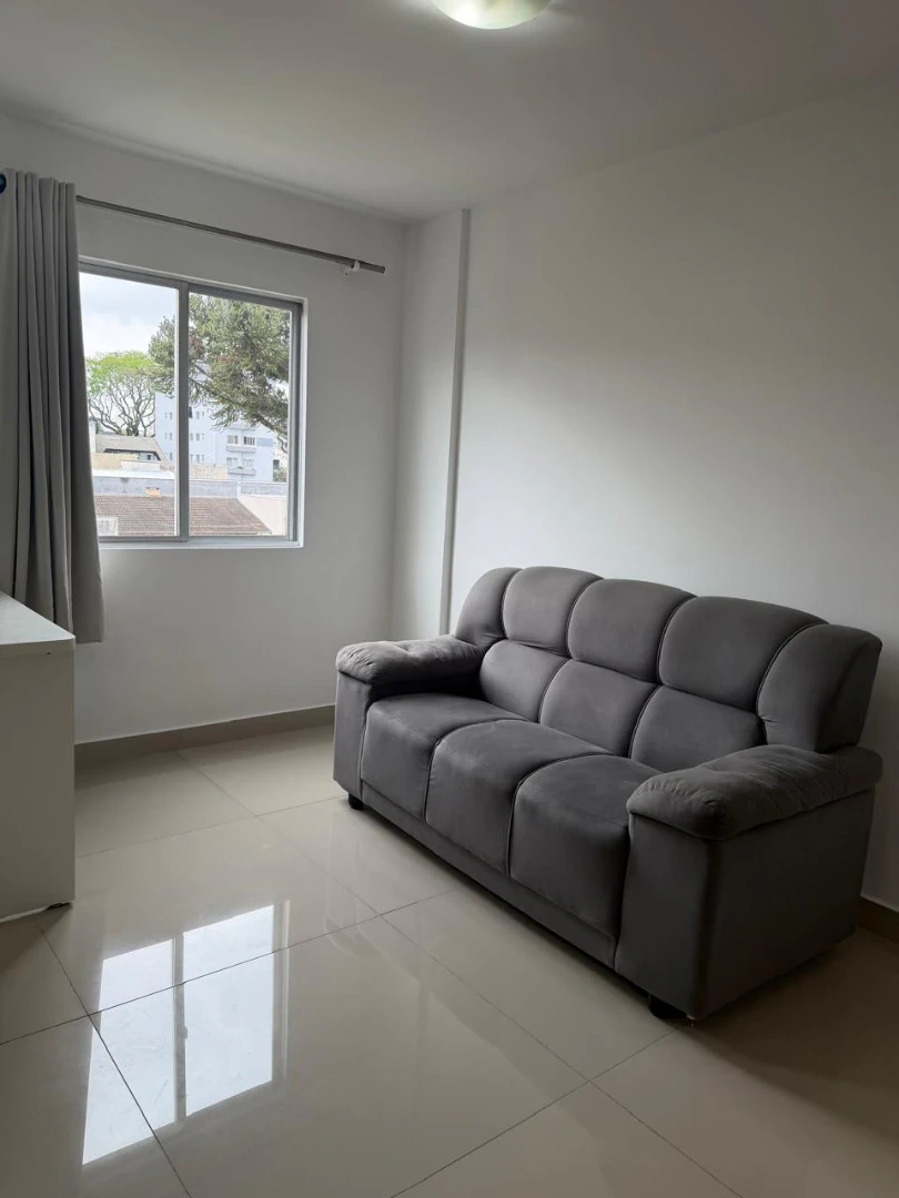 One-bedroom apartment with a washing machine in Curitiba