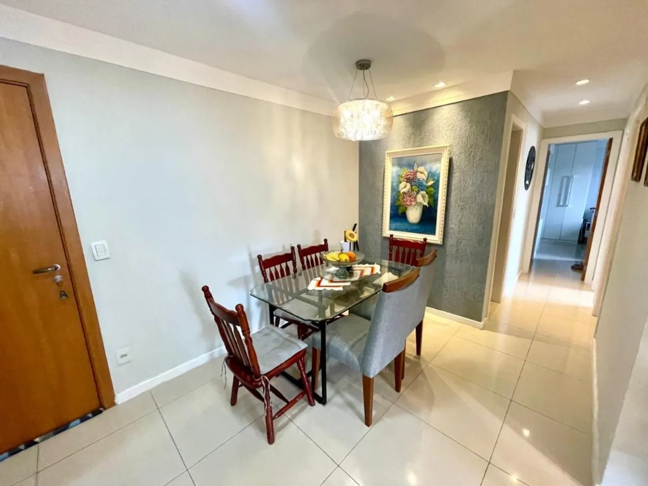 Apartamento mobiliado com 3 quartos e cozinha fechada — photo 6
