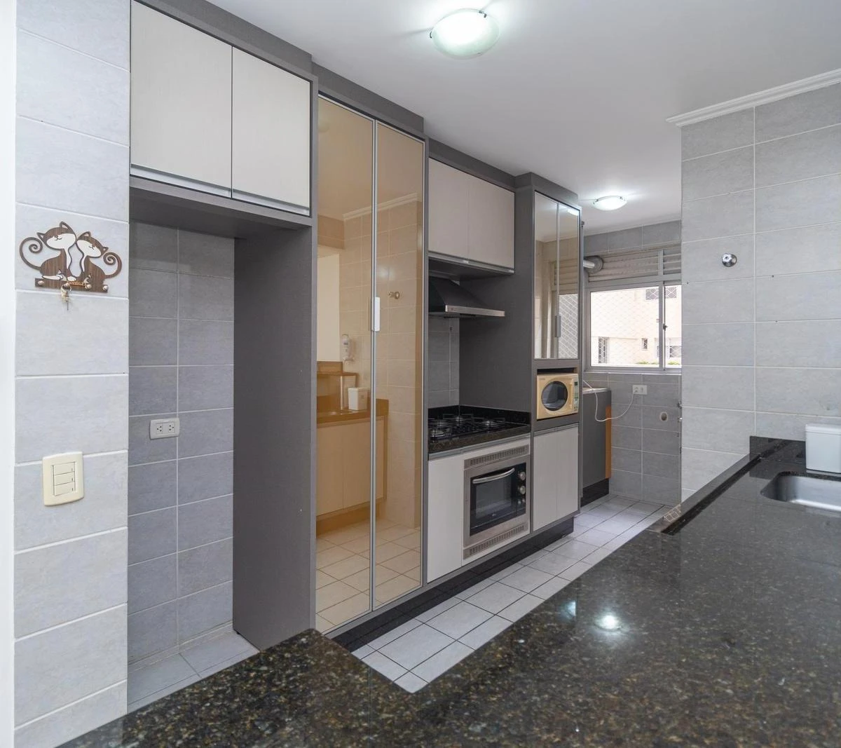 3 quartos e máquina de lavar: apartamento de 65 m²