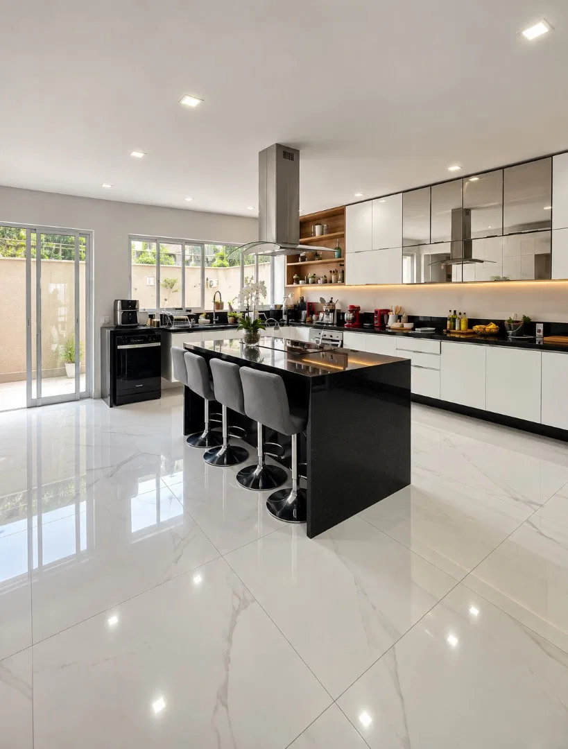 Furnished house with 7 bedrooms and open-plan kitchen — photo 9