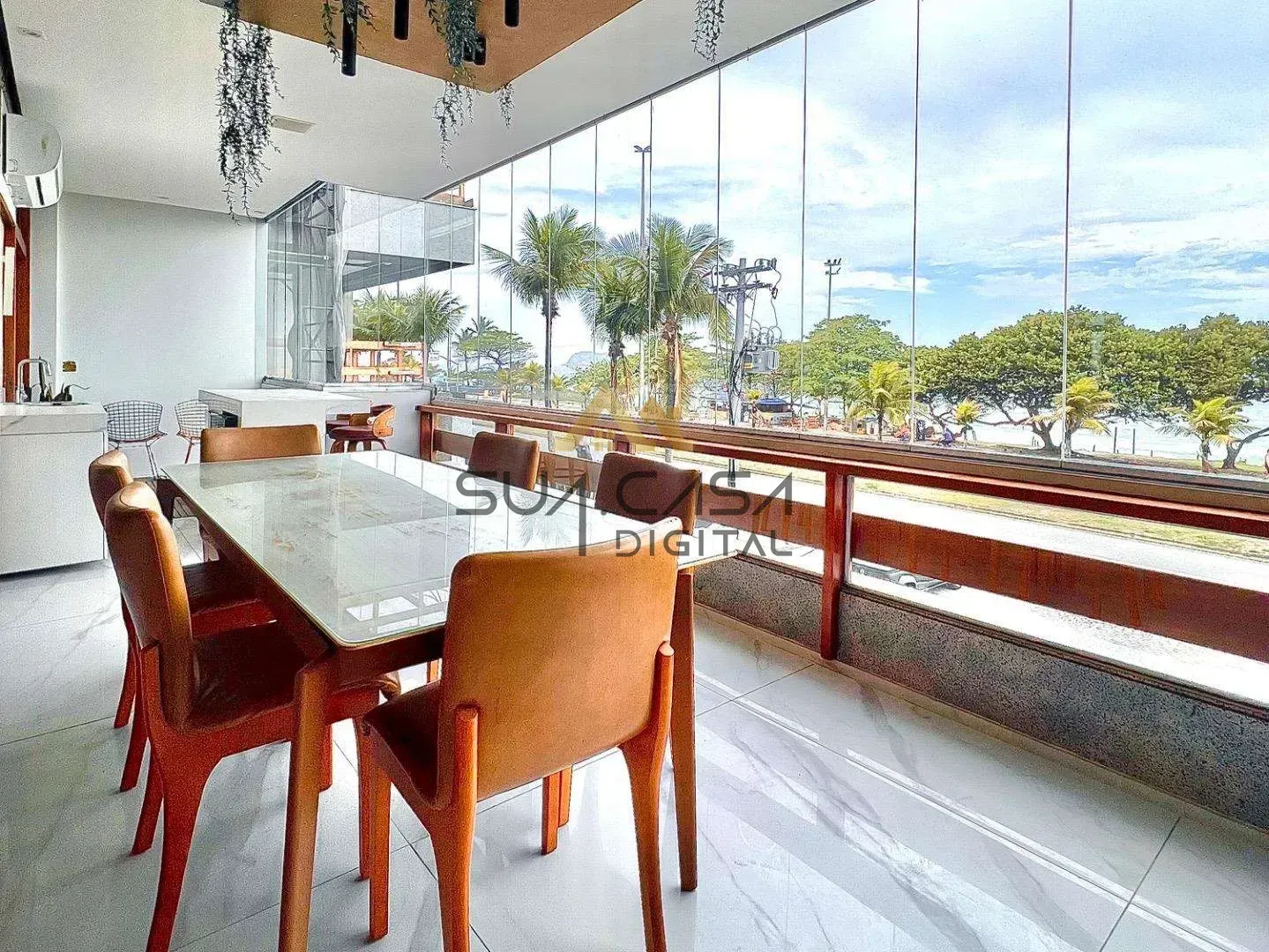Apartamento mobiliado, 208 m², com janelas do piso ao teto — photo 15