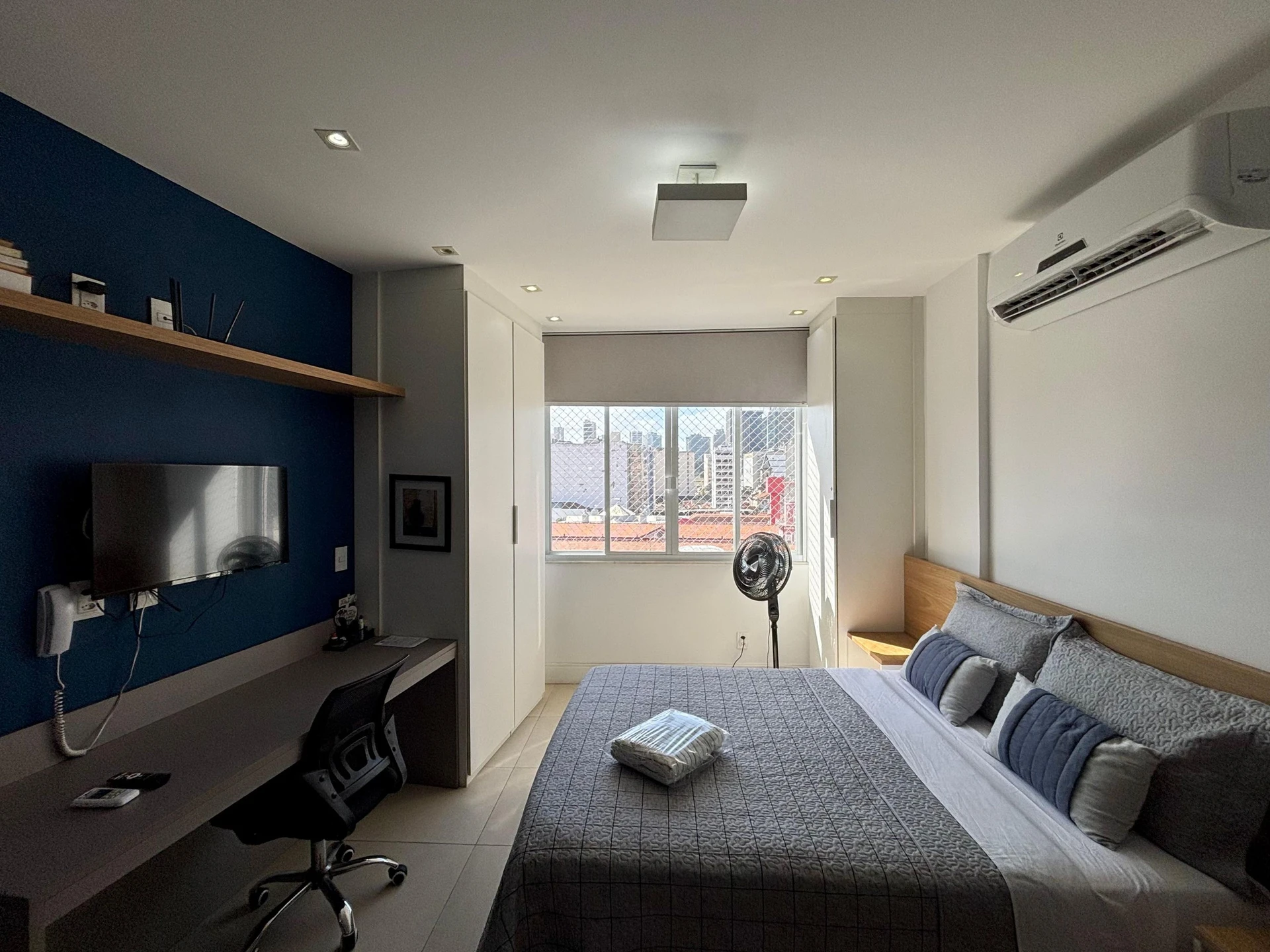 Furnished apartment, 32 m², with a washing machine — photo 11
