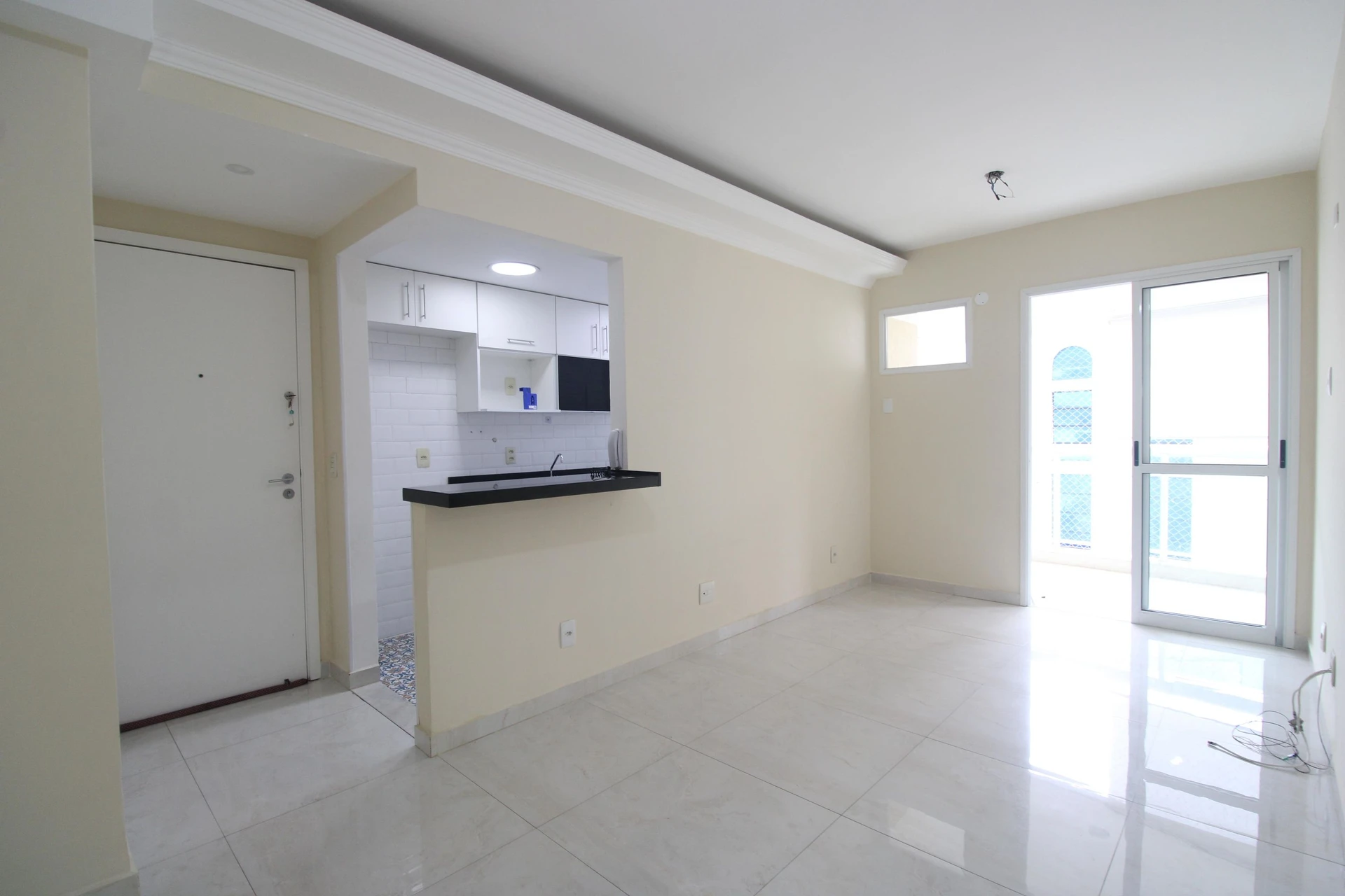Apartamento de 2 quartos em condomínio com sauna