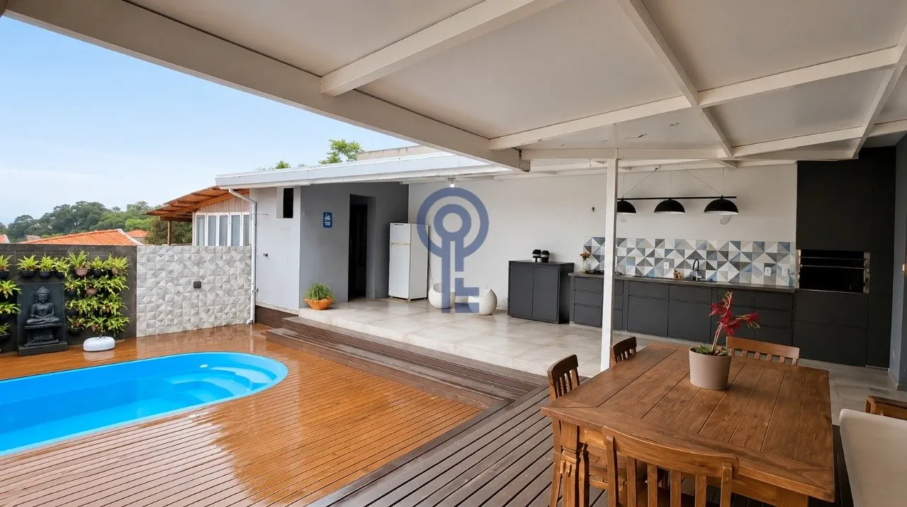 Furnished 3-bedroom house with open-plan kitchen — photo 3