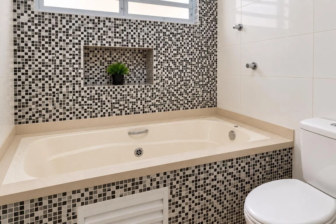 Bathtub in a 4-bedroom house, 330 m² — photo 12