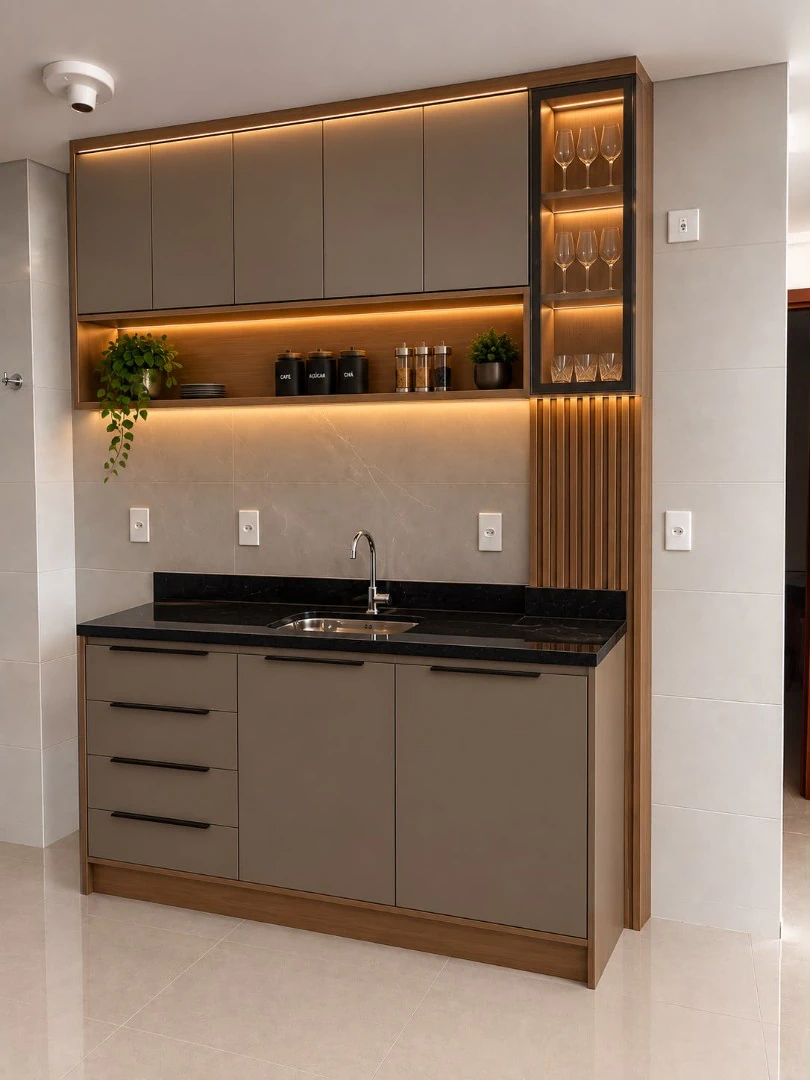 Камин и 2 спальни: квартира 55 м² — photo 11