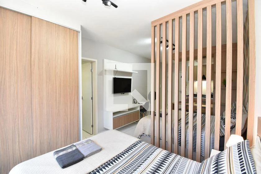 Kitnet amueblada de 27 m² con 1 plaza y 1 dormitorio — photo 8