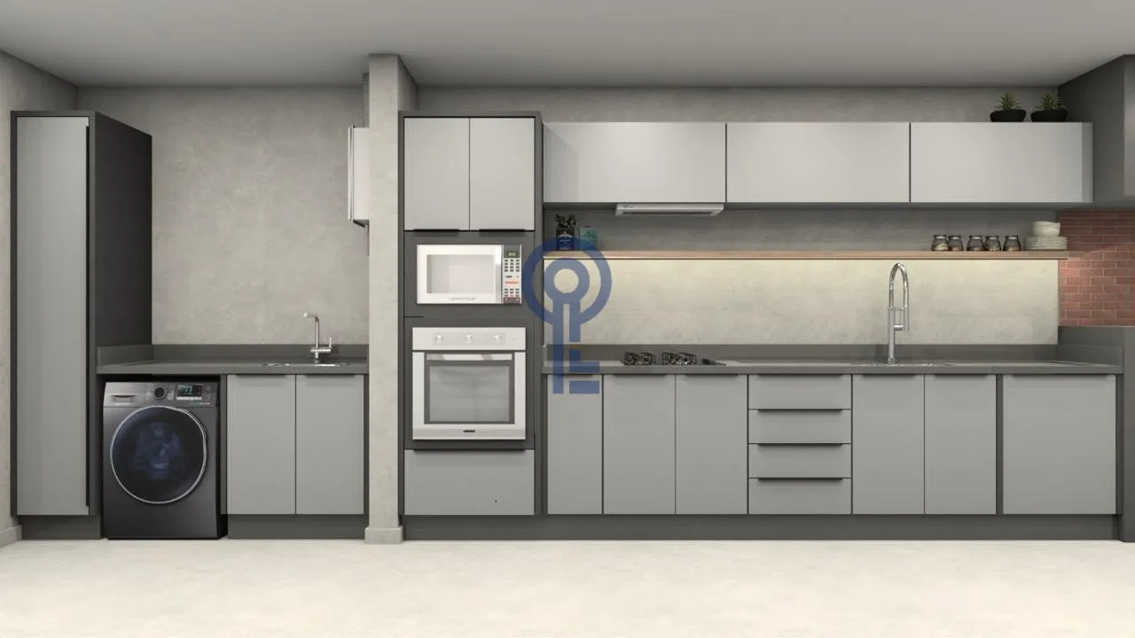 Apartment on the 4th floor with a grill on the balcony — photo 3
