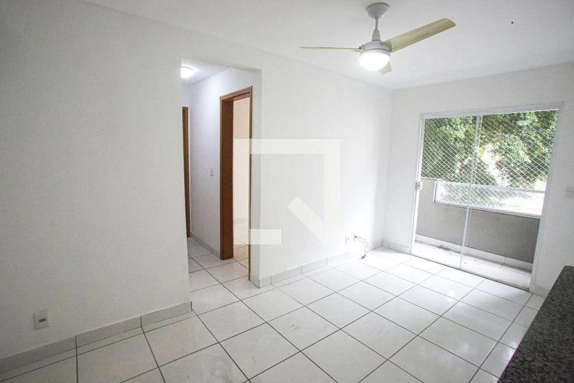 2-bedroom apartment in a building with a gym