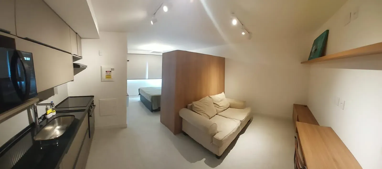 Apartamento mobiliado de 1 quarto em condomínio com sauna — photo 9