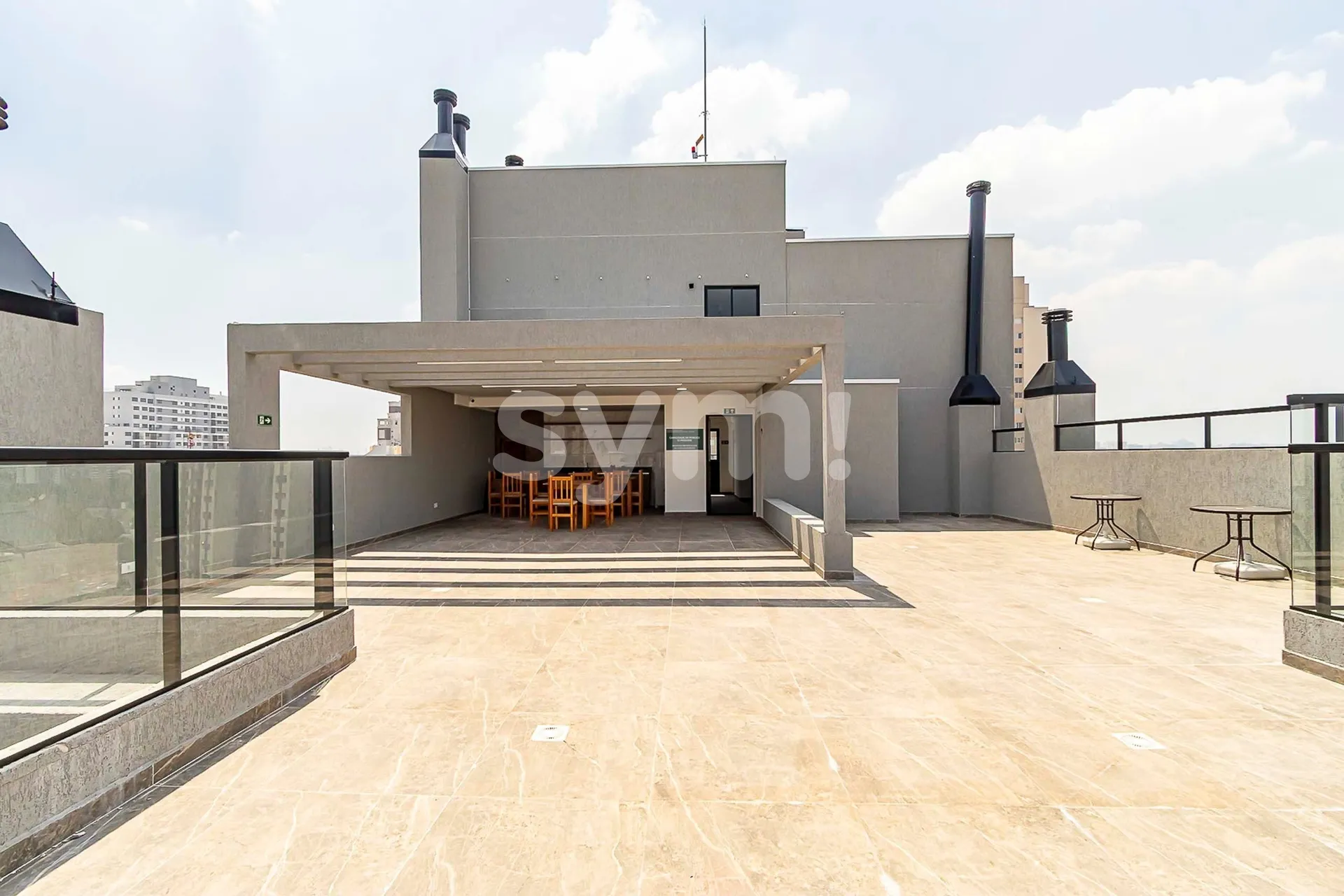 45 m² apartment with 1 bedroom and private barbecue — photo 34