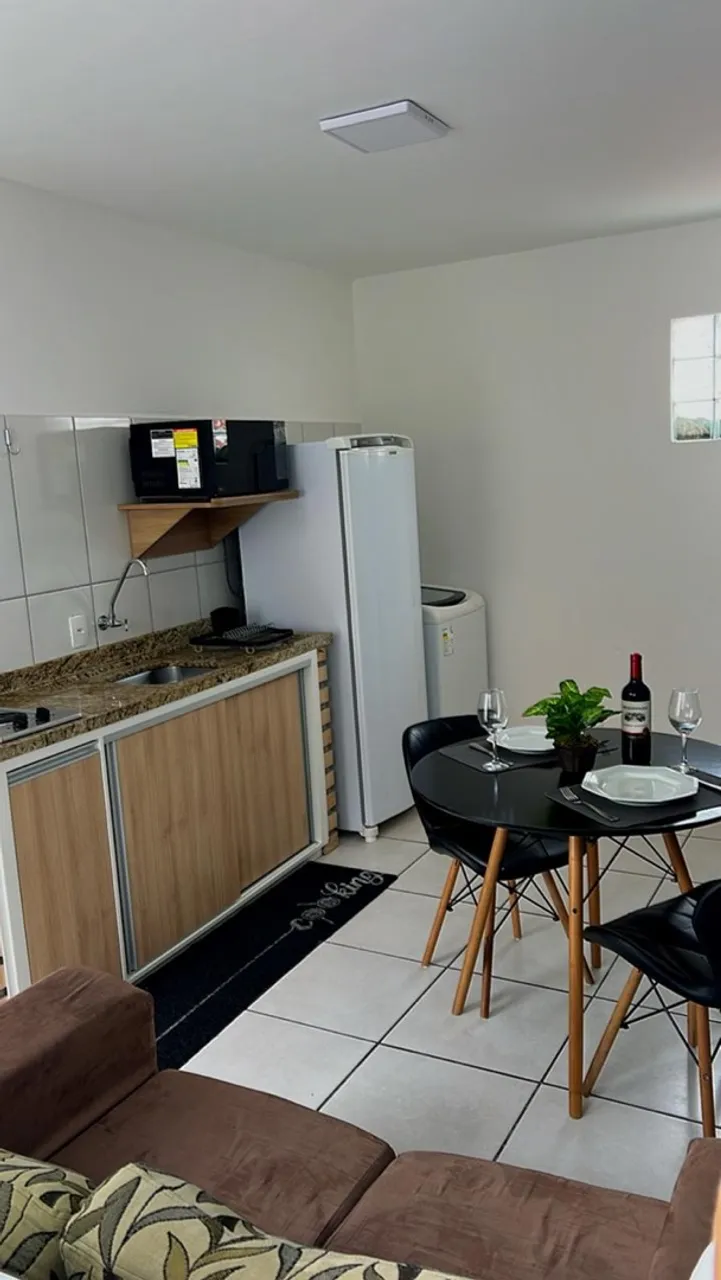 Casa de 32 m² com máquina de lavar e espaço de home office