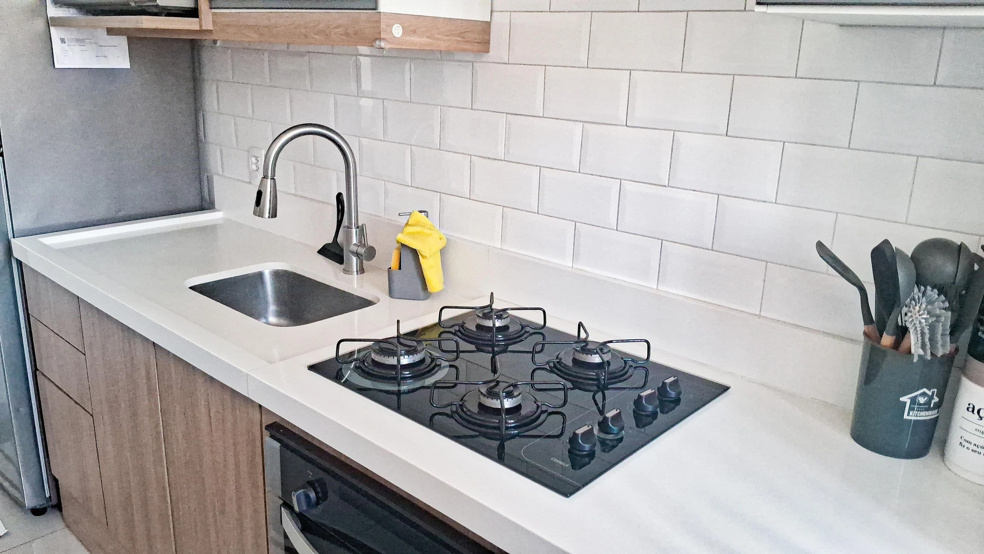 48 m² apartment with a home office and a washing machine — photo 16
