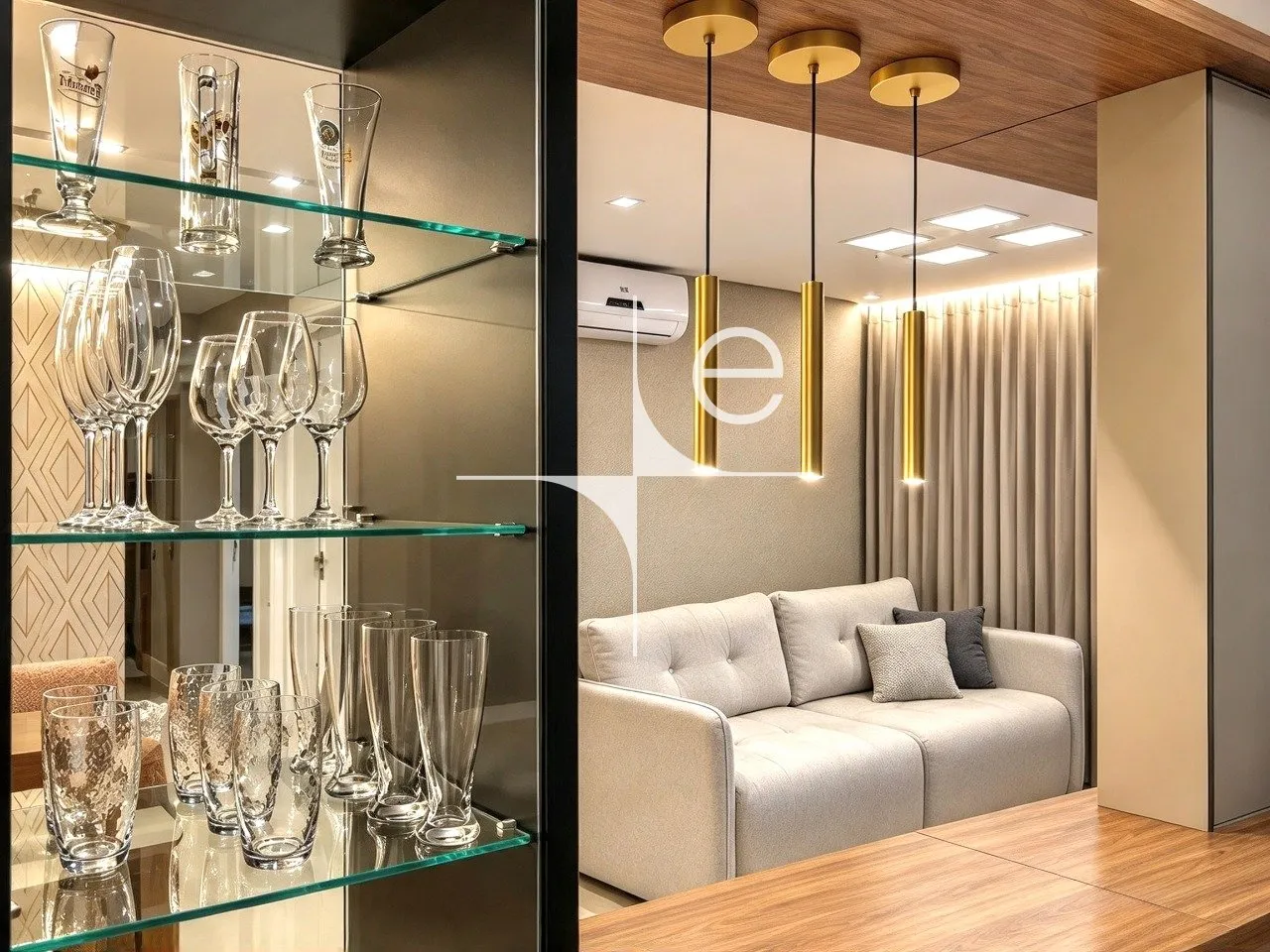Furnished apartment, 69 m², with a walk-in closet — photo 9