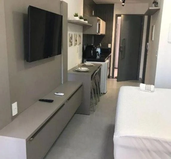 25 m² studio flat with a suite and 1 parking spot — photo 4