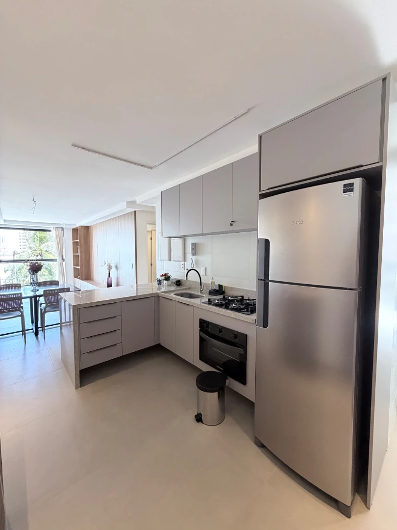 Apartamento mobiliado em condomínio com academia — photo 3