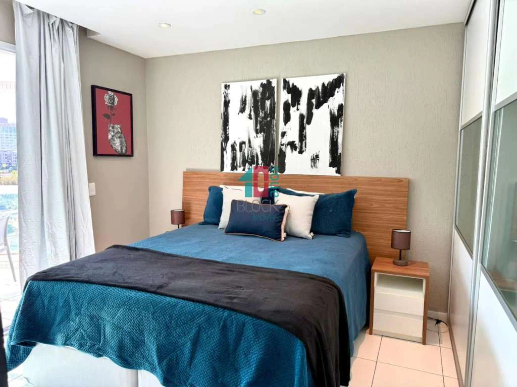 Apartamento mobiliado com cozinha americana e varanda — photo 12