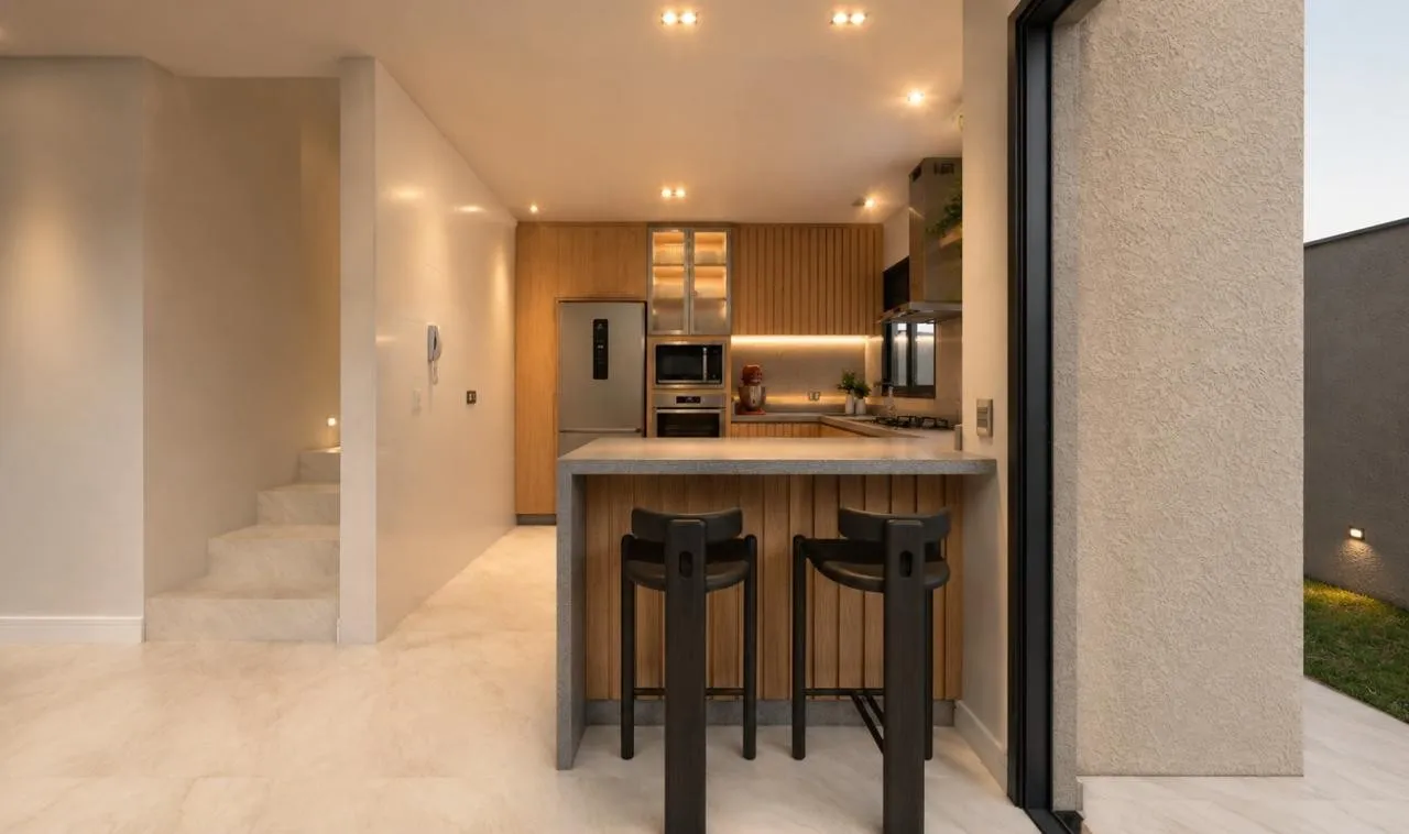 Condominium house with 3 bedrooms and open-plan kitchen — photo 4