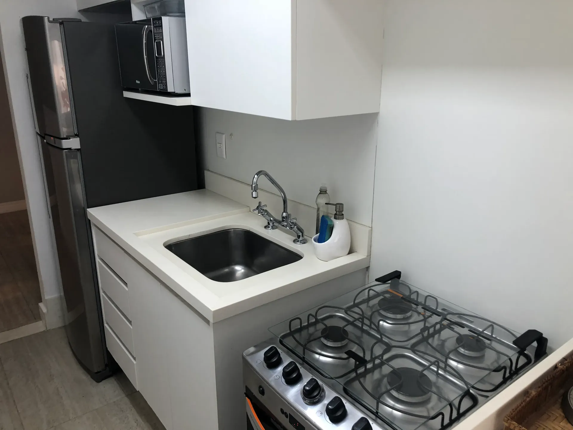 Furnished 85 m² apartment with open-plan kitchen and 2 beds — photo 13