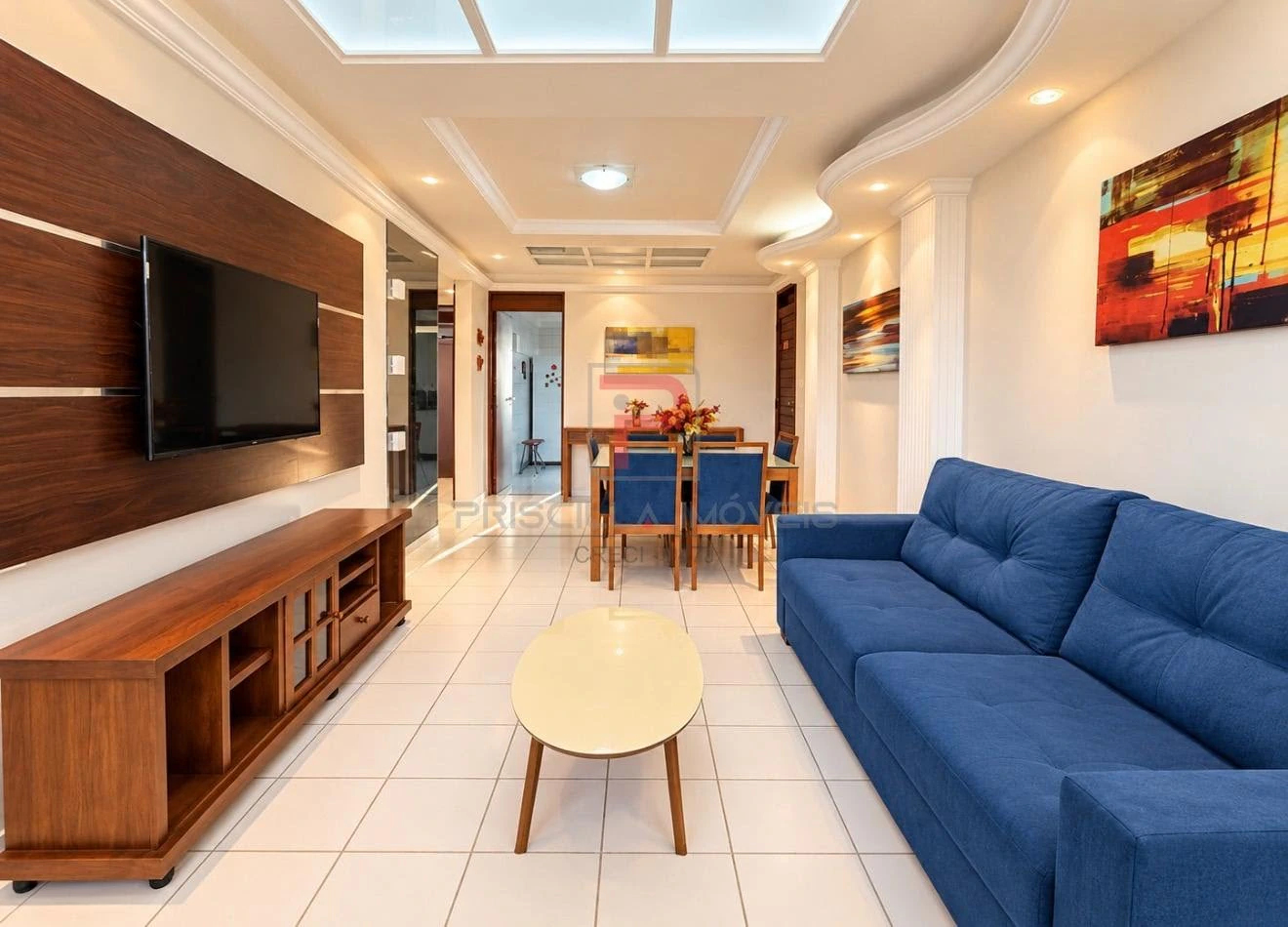 Furnished apartment, 115 m², with a washing machine — photo 12
