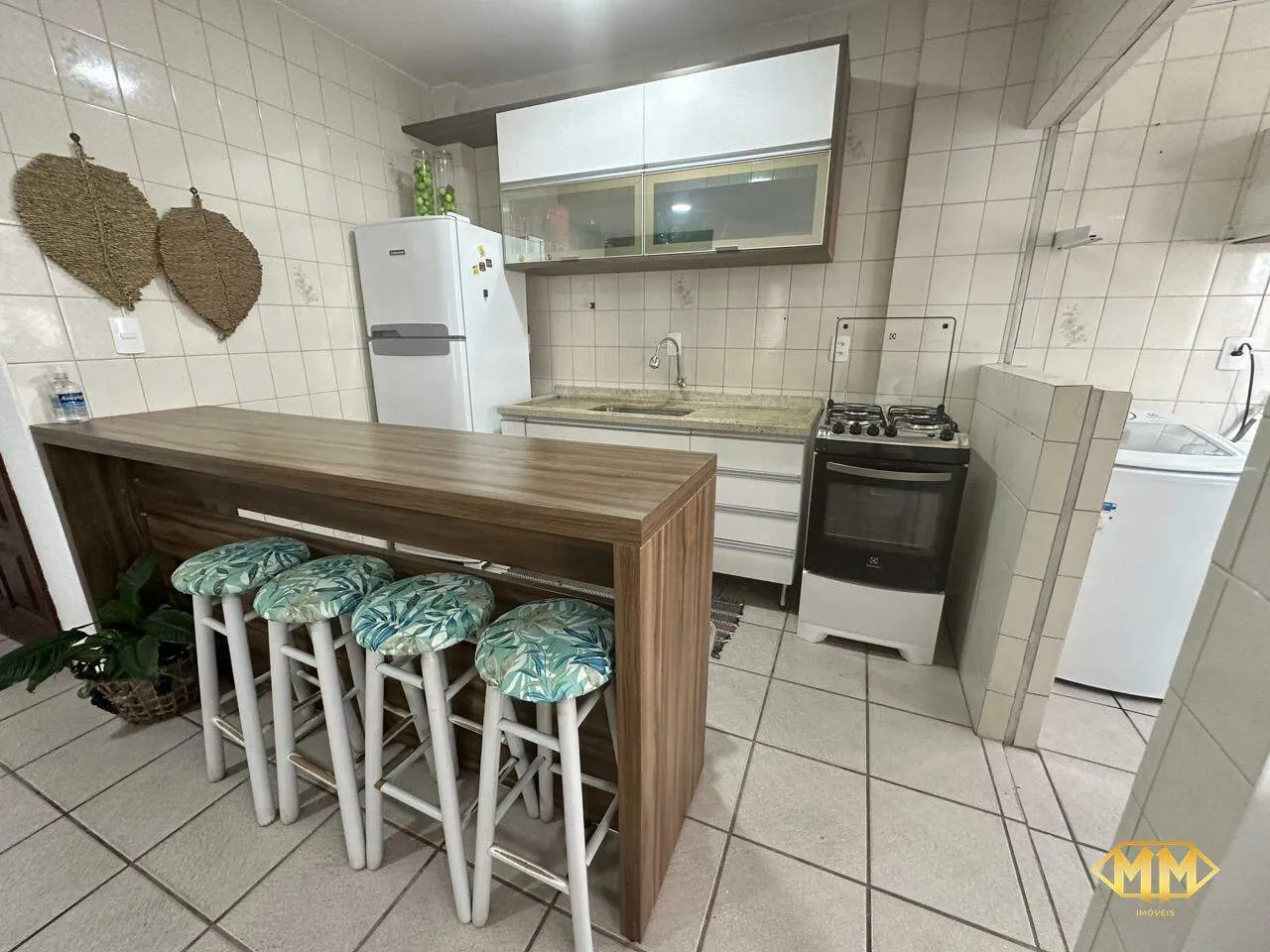 Furnished apartment, 60 m², with a washing machine — photo 2