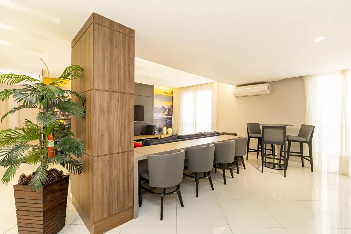 Apartamento mobiliado em condomínio com academia — photo 19