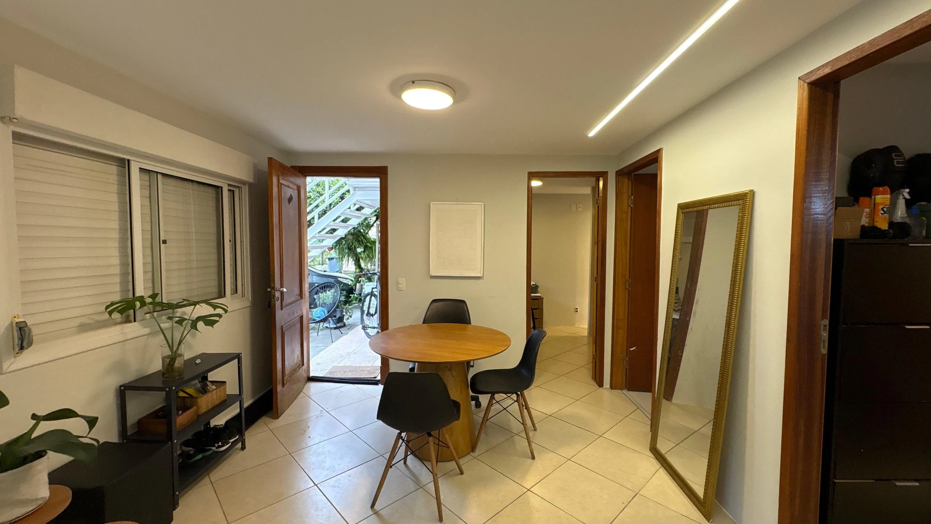 55 m² house with a jacuzzi and a garden