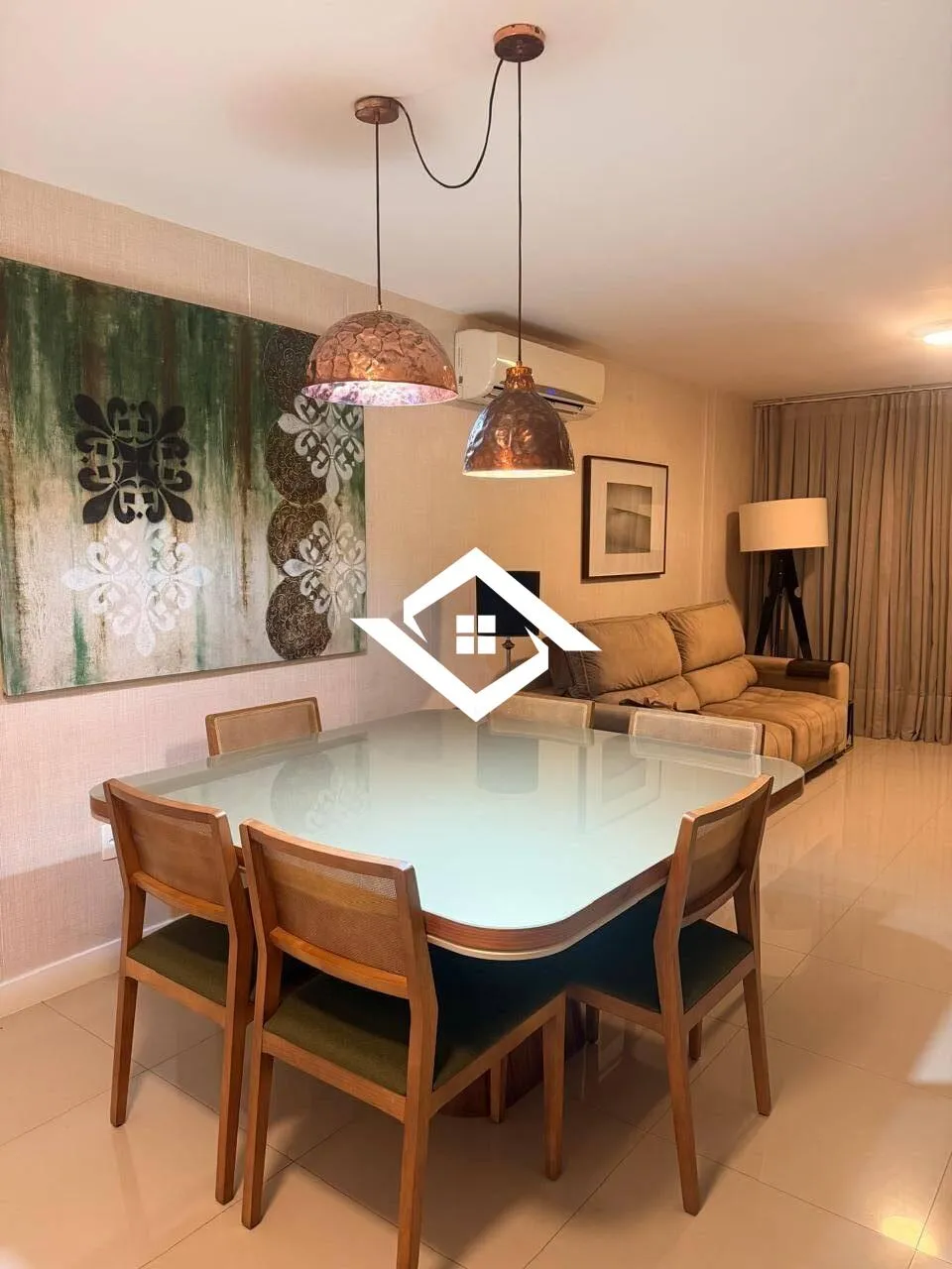 Furnished 3-bedroom apartment with closed kitchen — photo 6