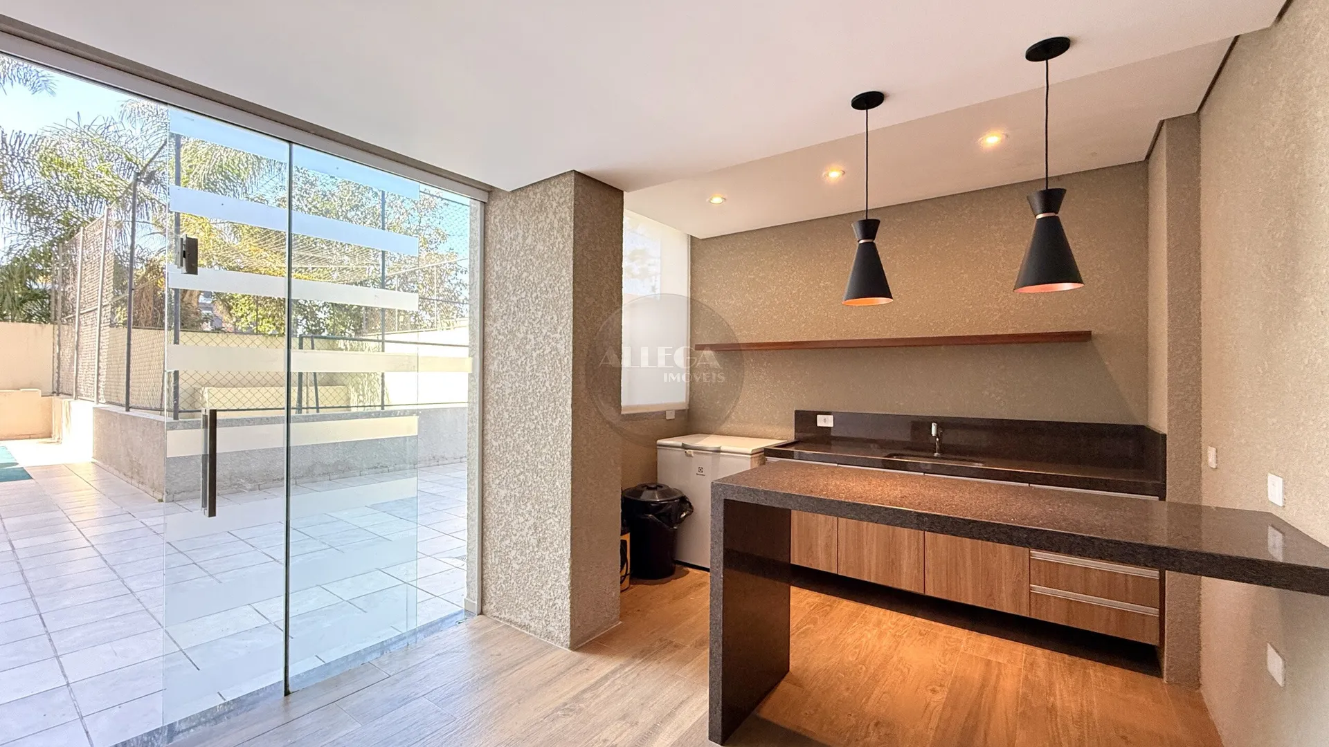 Apartamento semi mobiliado com varanda e churrasqueira — photo 47