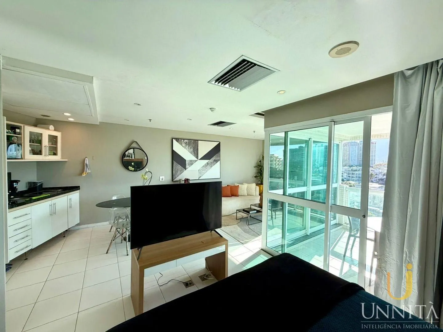 Apartamento residencial de 1 quarto com varanda fechada — photo 24