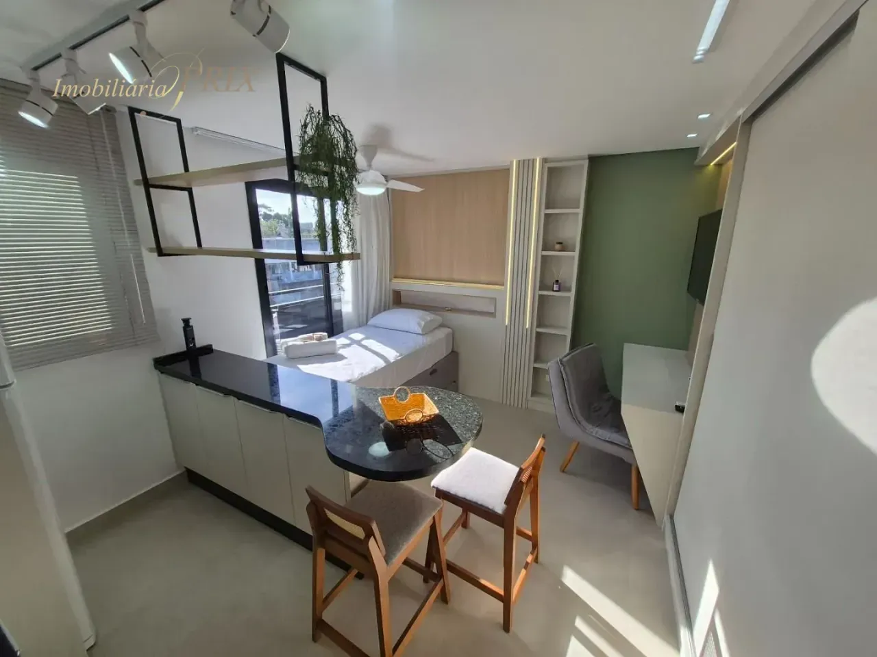 Estudio amueblado con 1 dormitorio y 1 baño — photo 3