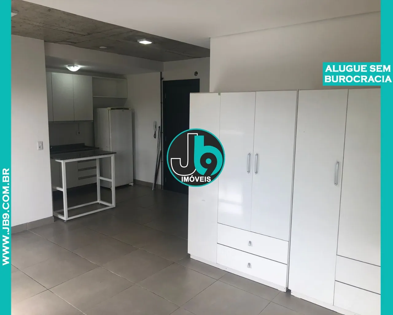 58 m² studio apartment with 1 integrated bedroom