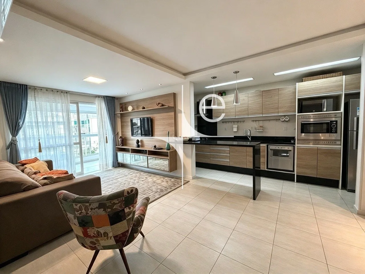 Furnished apartment, 120 m², with a dishwasher
