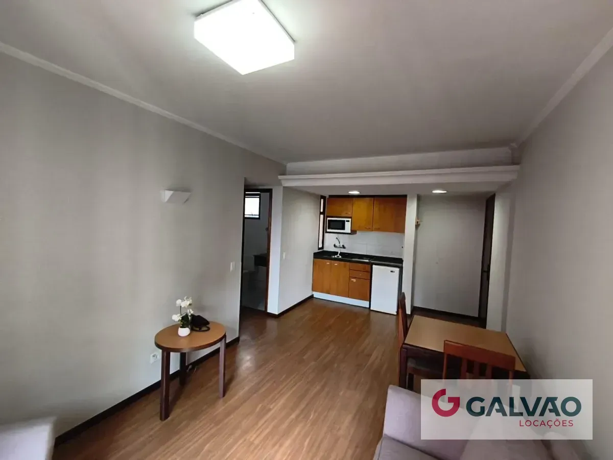 Furnished 1-bedroom apartment with 43 m² on the 14th floor
