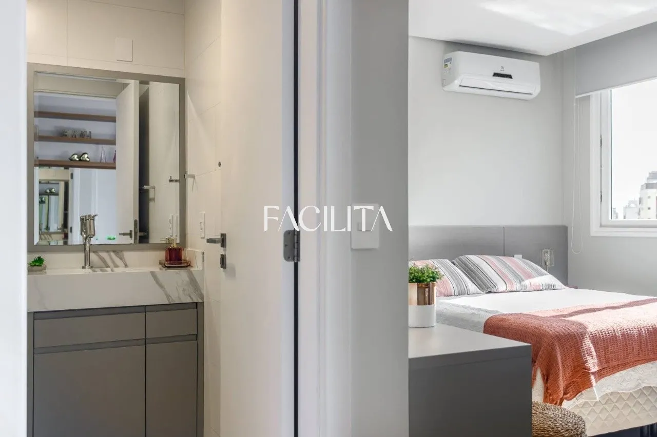 Furnished 40 m² studio with 1 bedroom and parking — photo 9