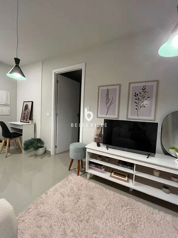 29 m² studio with a separate kitchen and 1 bathroom