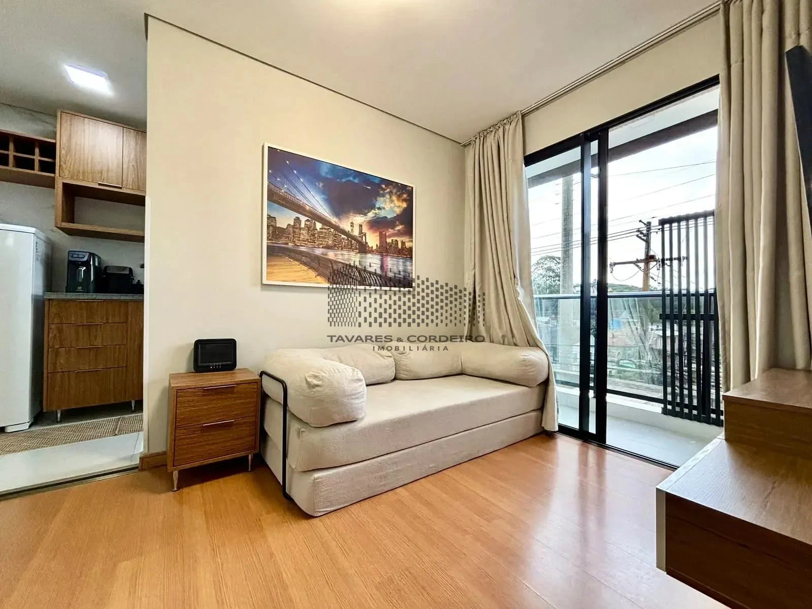 Furnished apartment, 48 m², with a washing machine — photo 8