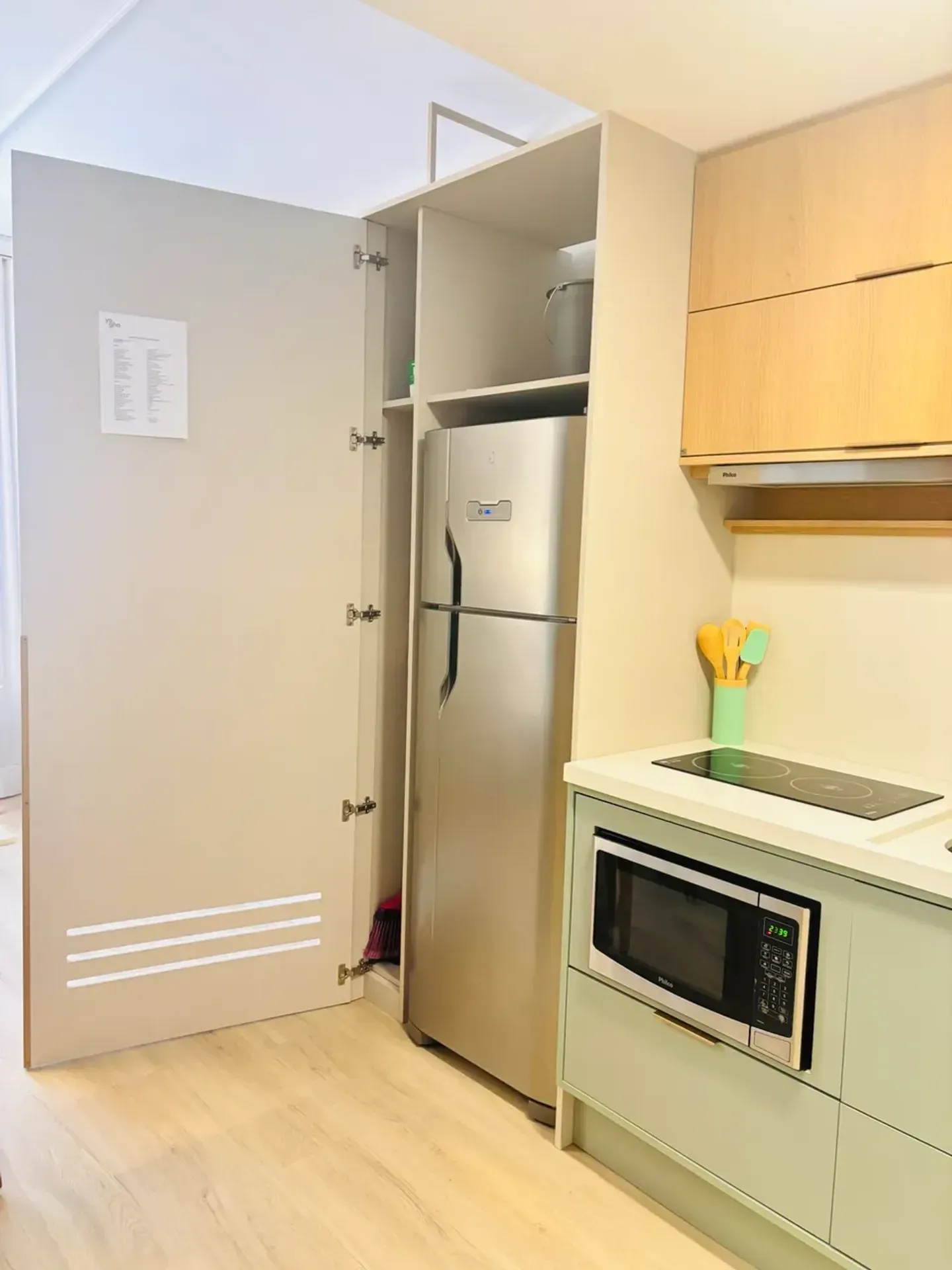 Apartamento mobiliado com 1 dormitório e 1 banheiro — photo 5