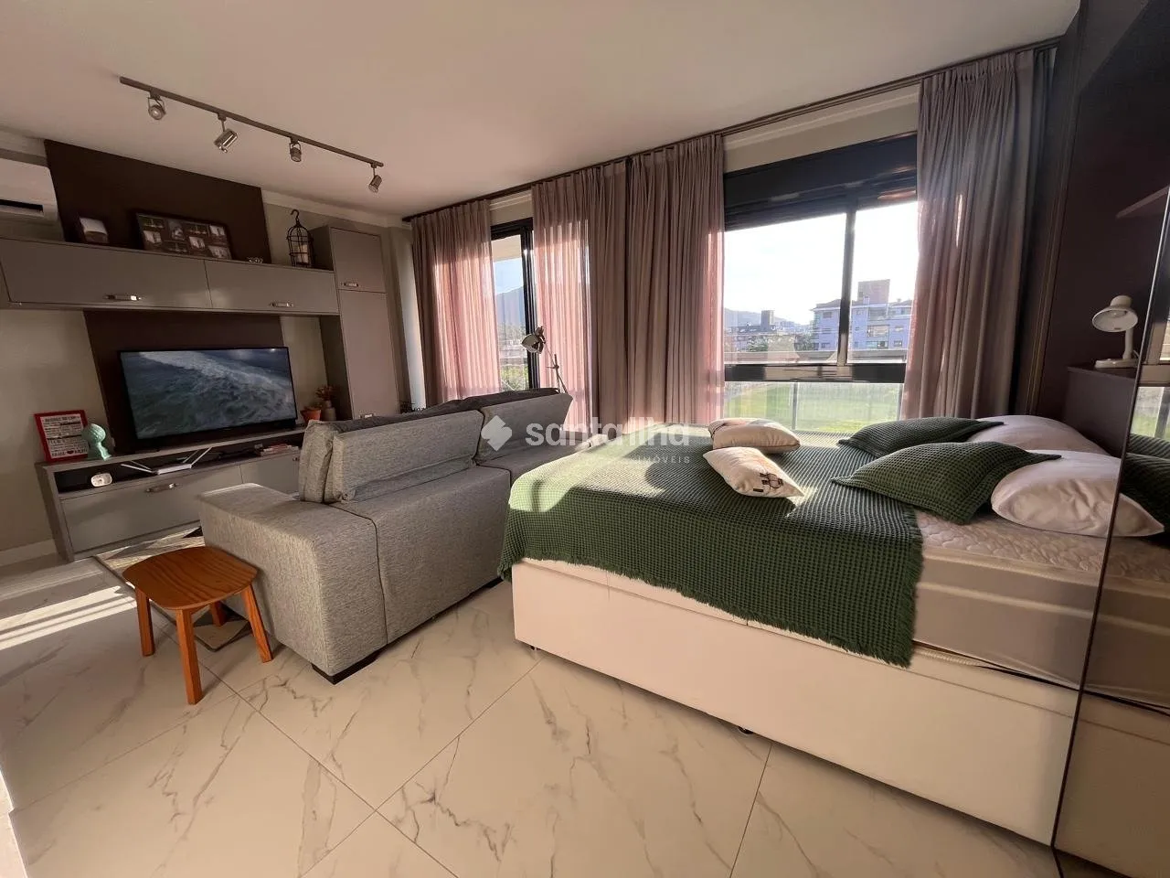 Apartamento amueblado de 1 dormitorio con 63 m² en 3er piso