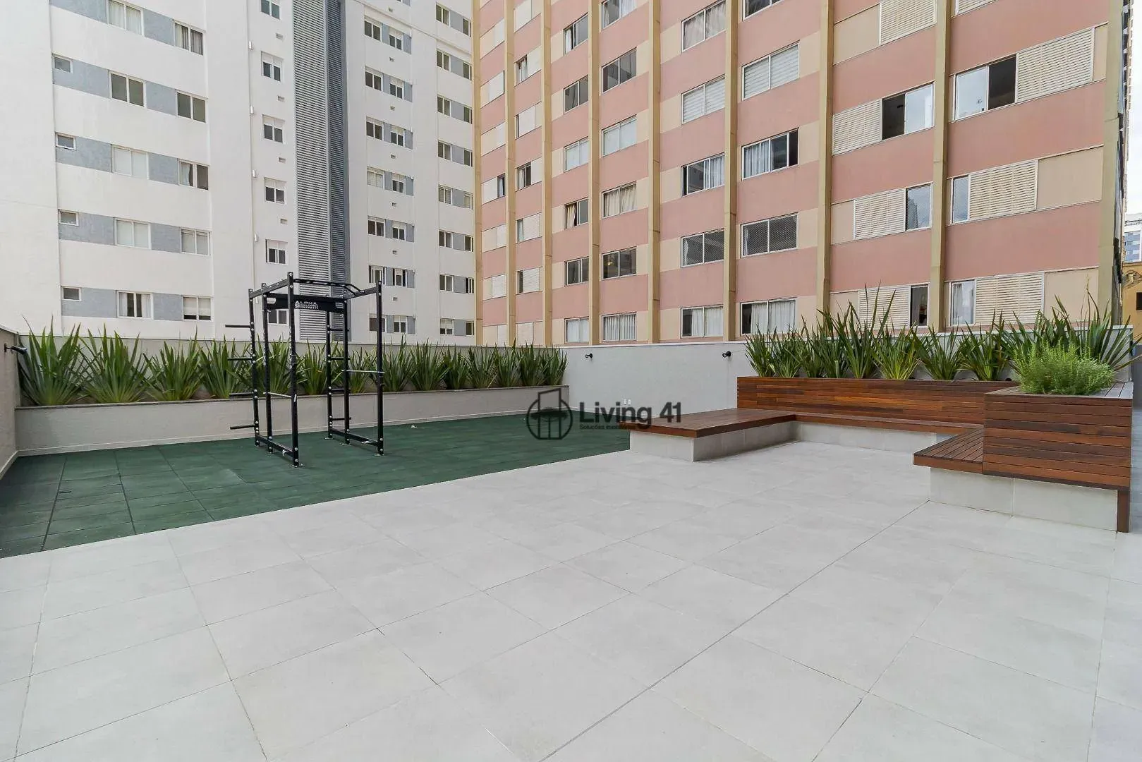 Studio mobiliado de 50 m² com 1 quarto e churrasqueira privativa — photo 15