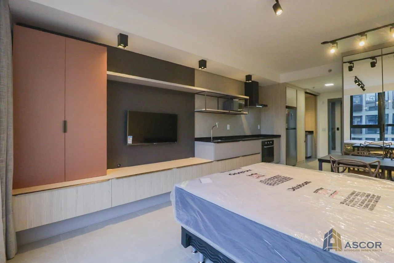 Меблированная студио-квартира с 1 спальней и 37 м²