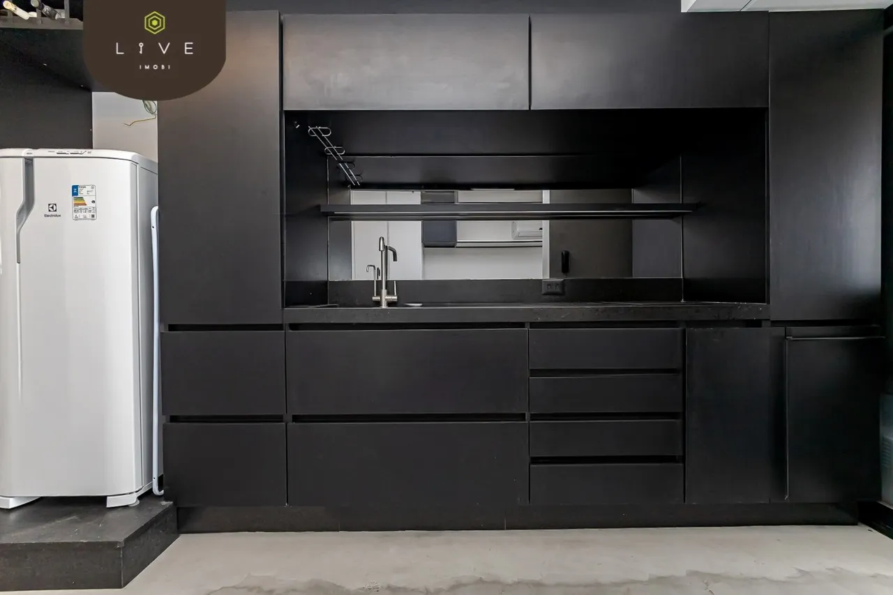 48 m² studio with balcony and private BBQ — photo 14