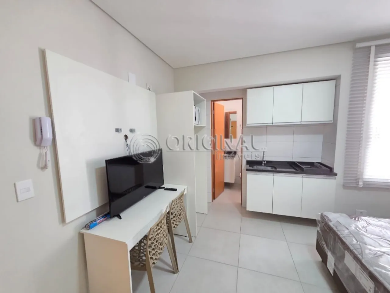 Furnished 1-bedroom apartment with compact kitchenette — photo 2
