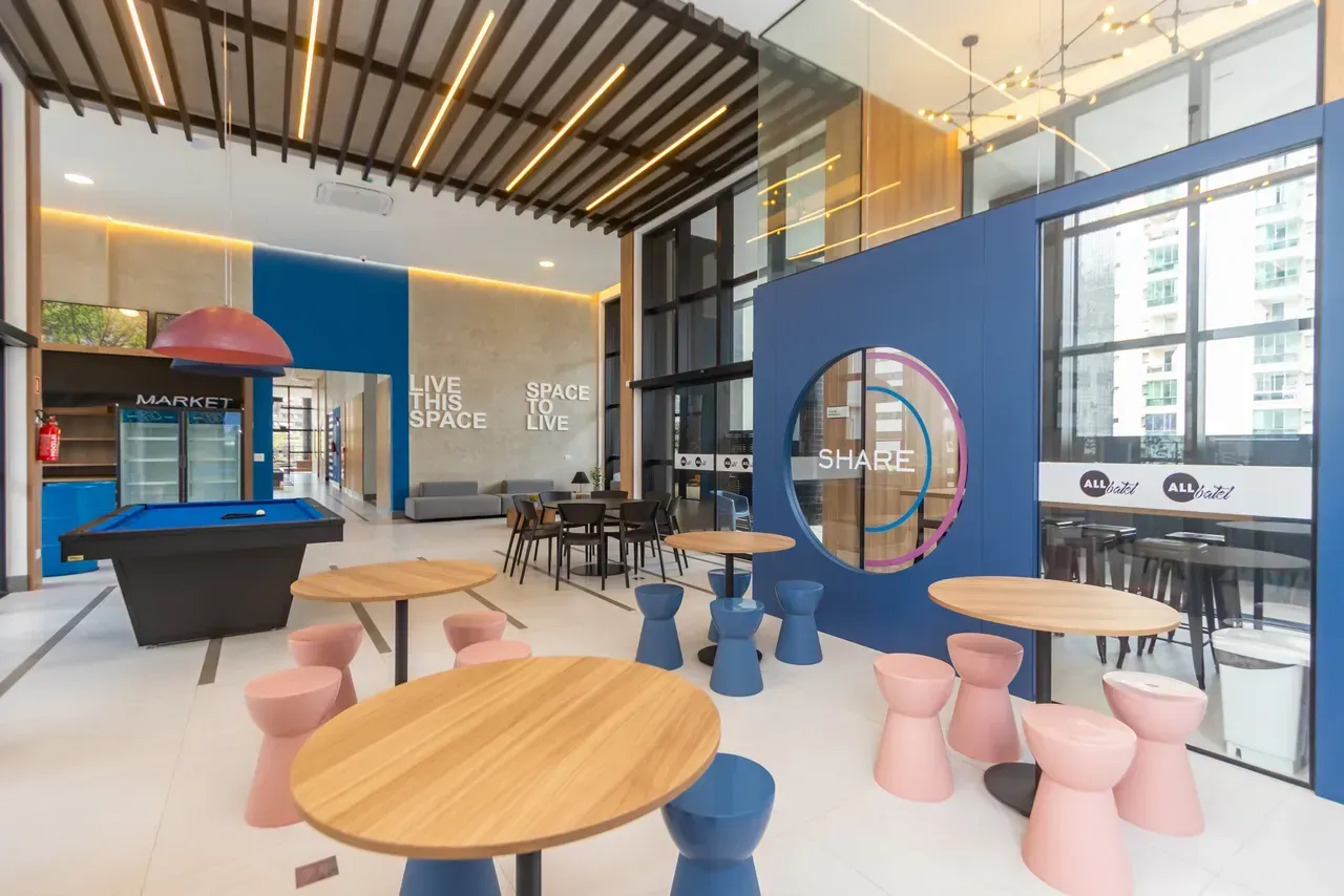 Apartamento mobiliado de 1 dormitório com box de vidro — photo 20
