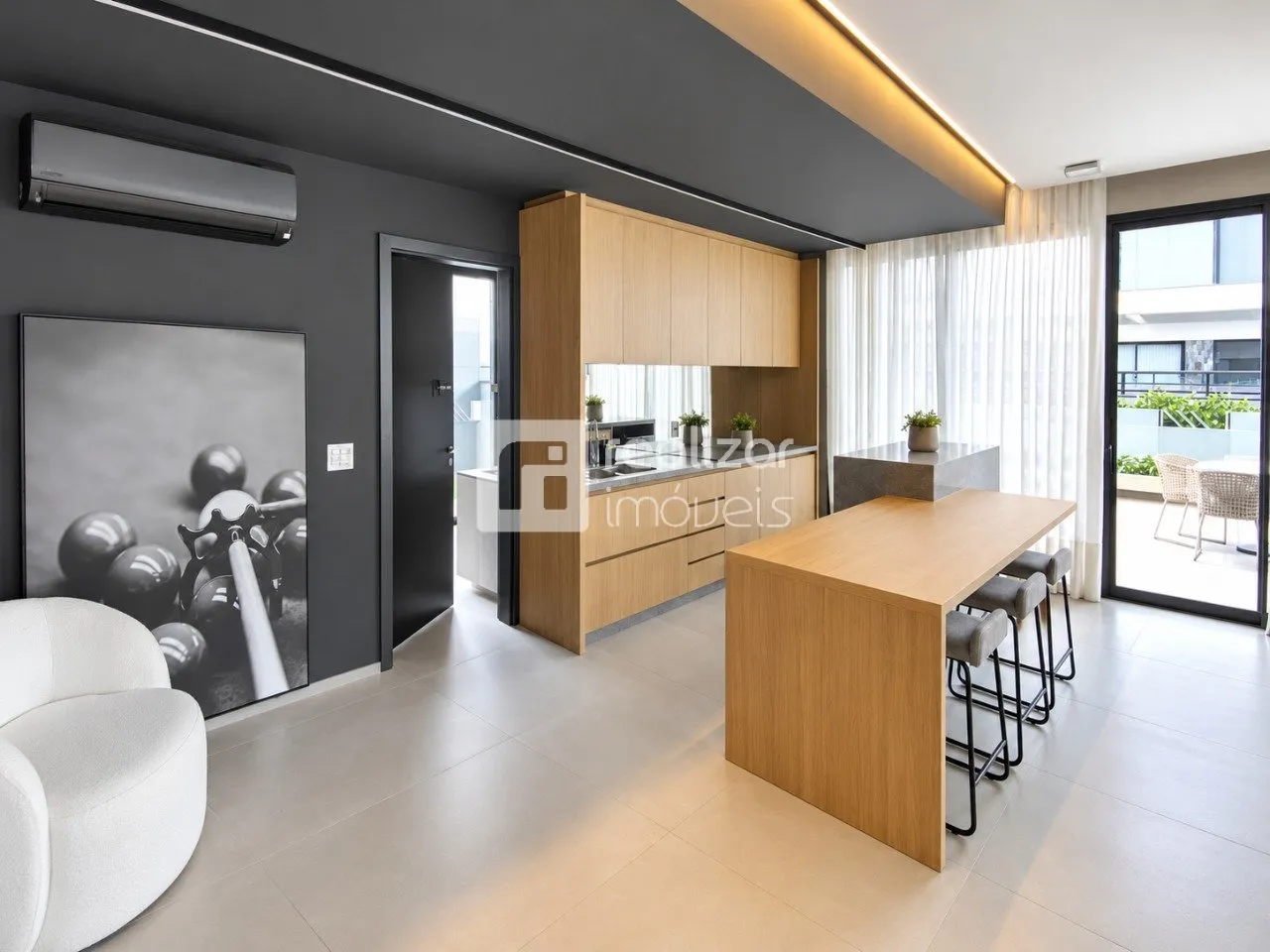 Apartment, 69 m², with a grill on the balcony — photo 19