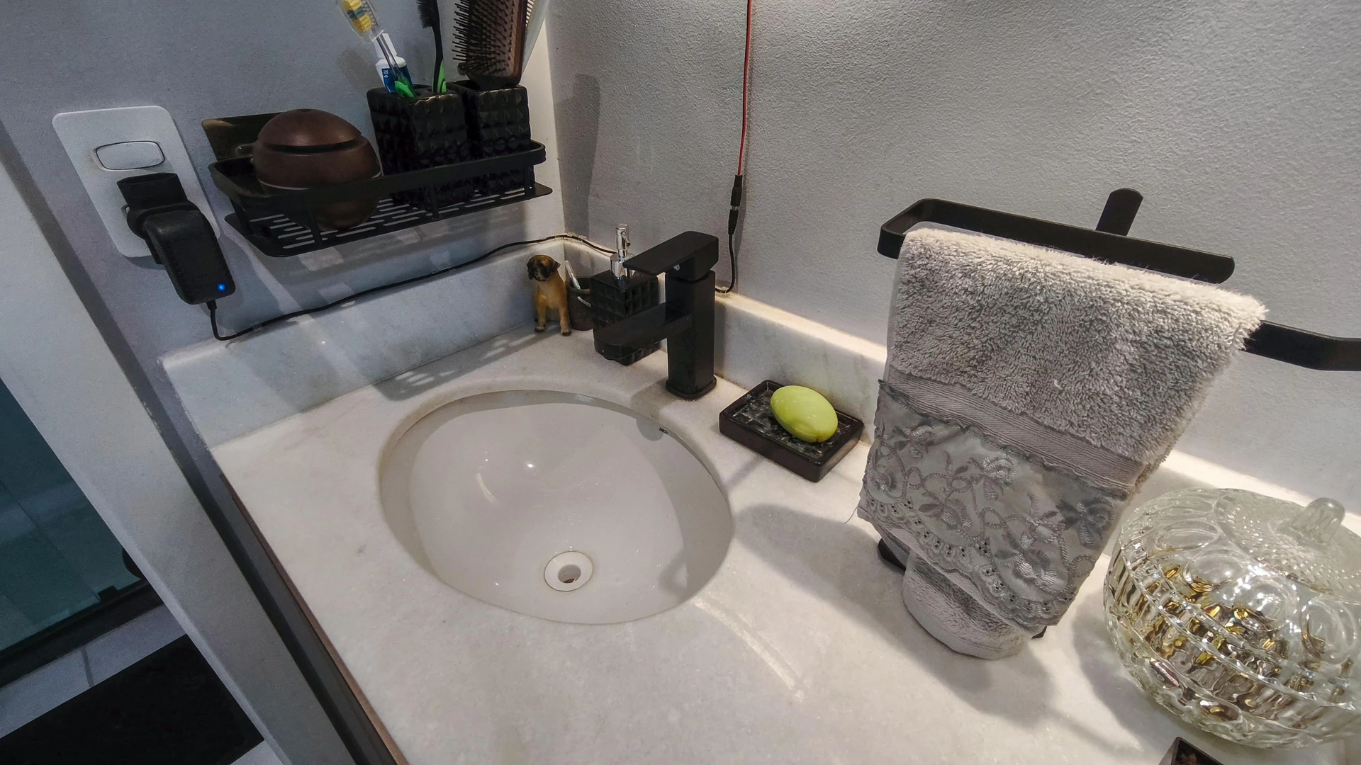Home office in a one-bedroom apartment, 32 m² — photo 47