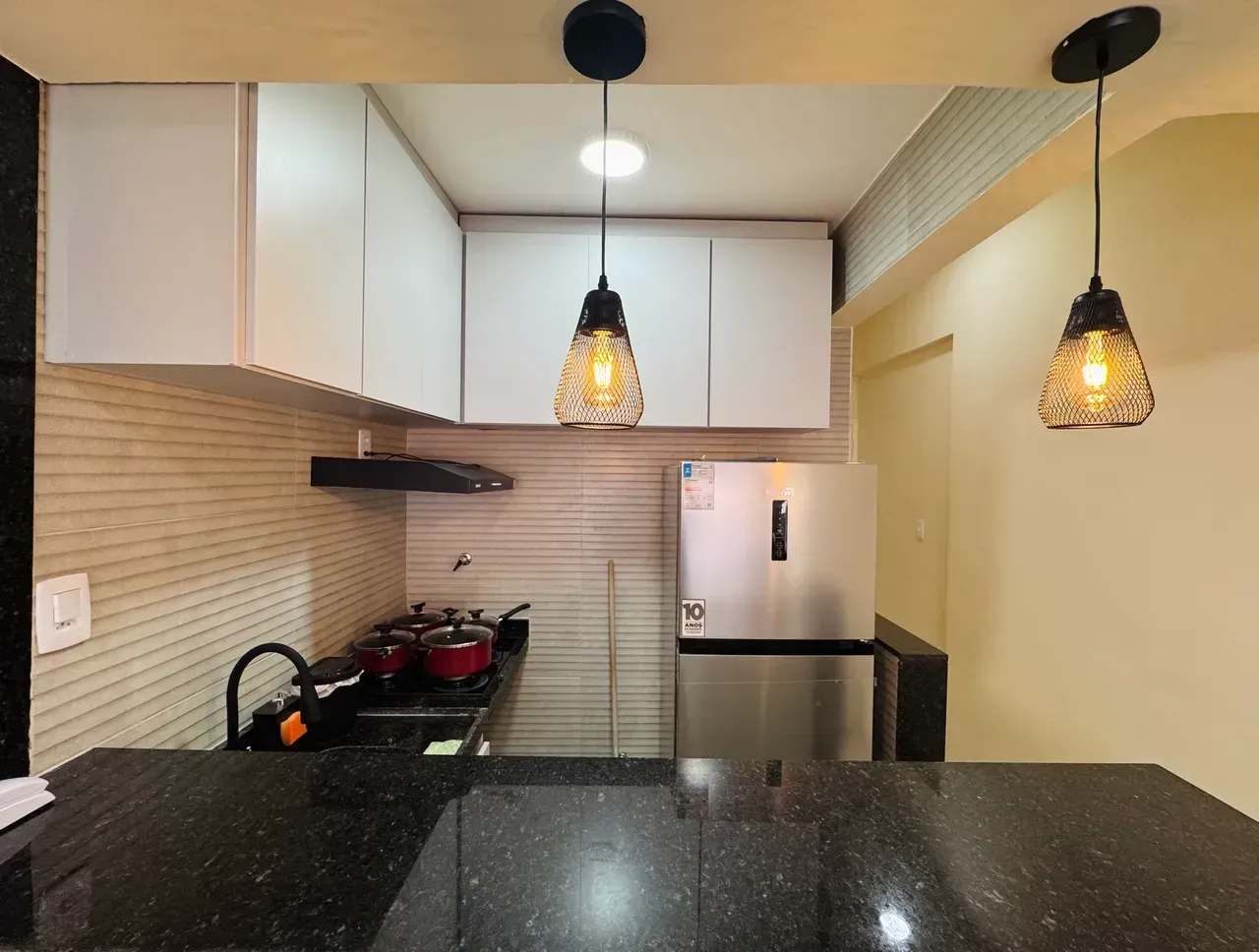 Apartamento mobiliado com cozinha aberta e 1 quarto — photo 3