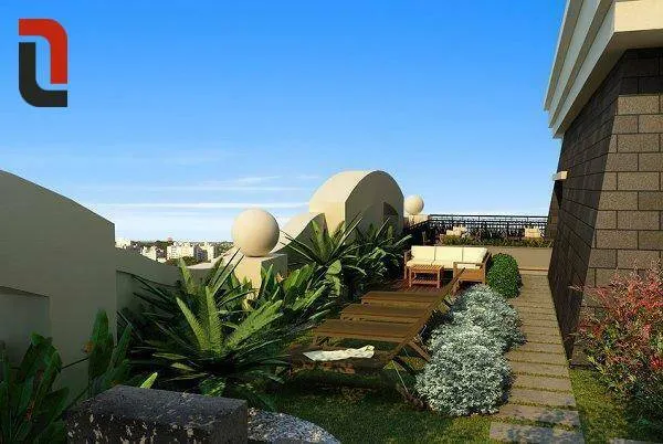 Unfurnished 2-bedroom apartment with balcony and 100 m² — photo 36